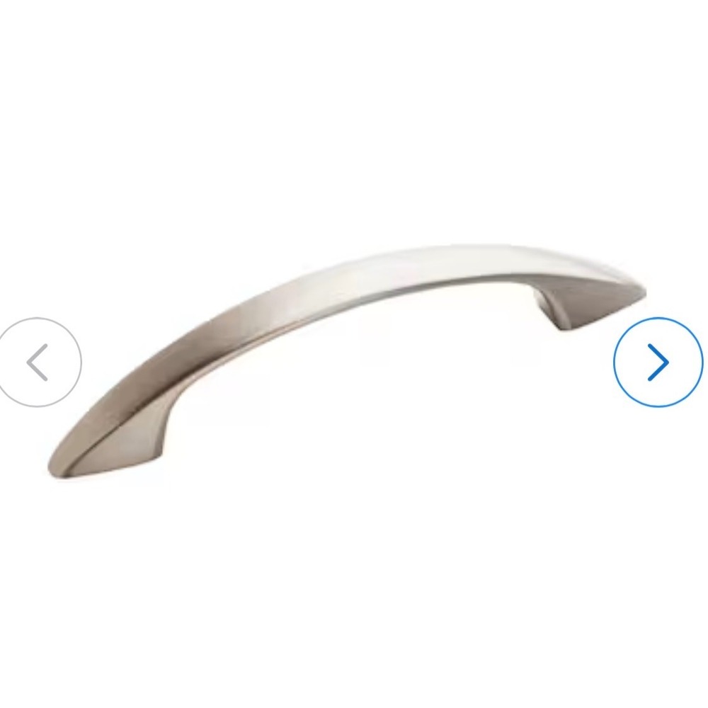 Amerock Everyday Heritage 3in Satin Nickel Arch Cabinet Drawer Pull 10 Pack